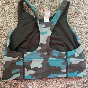 Lululemon winder train longline bra size 6